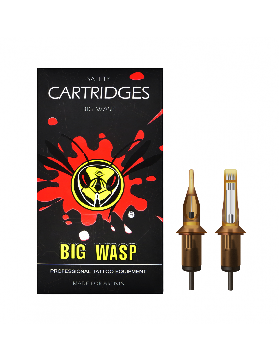 Big Wasp Needle Cartridge with safety membrane Premium